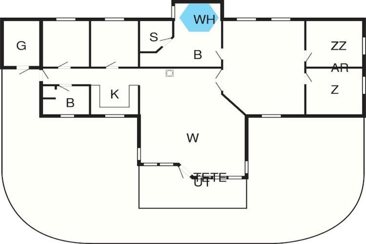 10 Person Holiday Home In R Dby Kramnitse Exterior foto